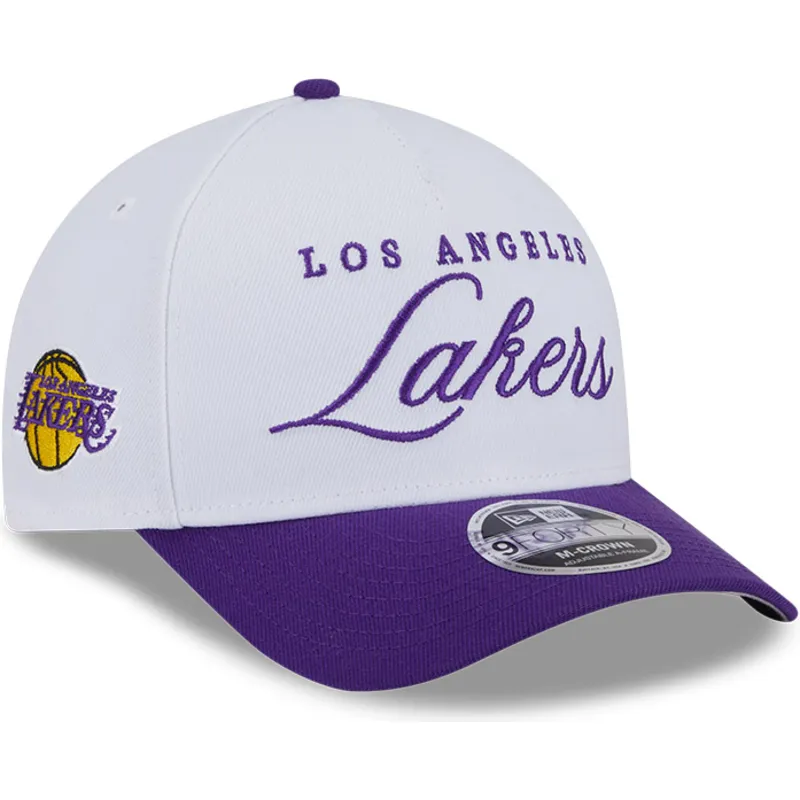 snapback-9forty-m-crown-draft-2025-los-angeles-lakers-nba-new-era