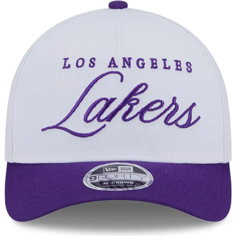 snapback-9forty-m-crown-draft-2025-los-angeles-lakers-nba-new-era