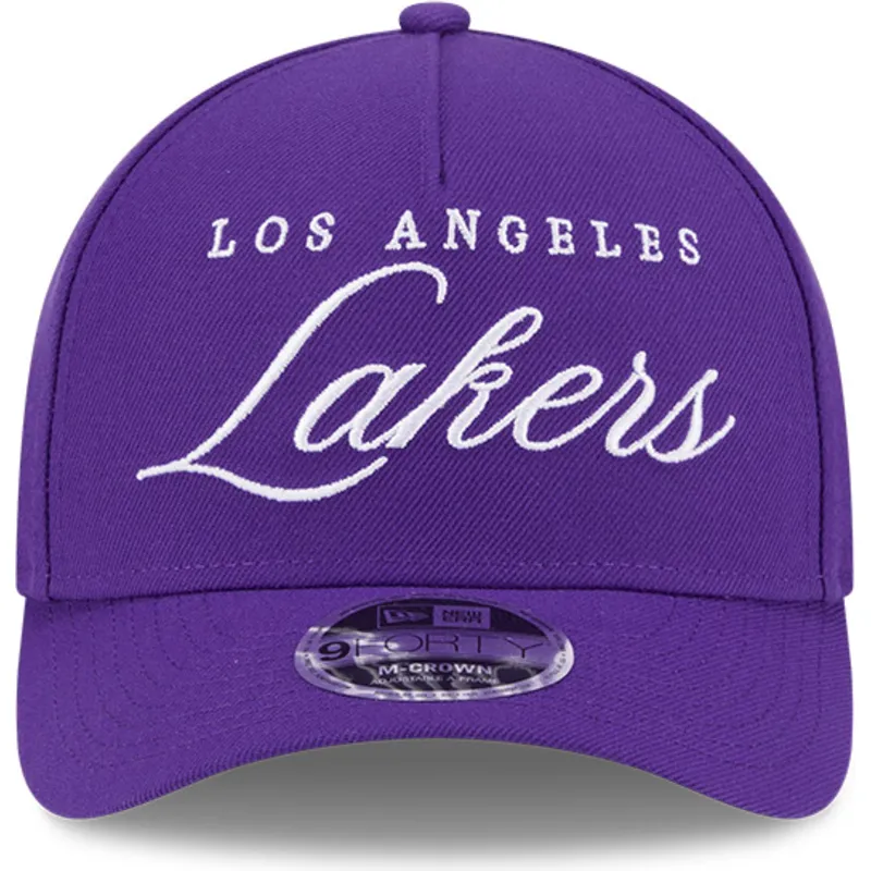 snapback-9forty-m-crown-draft-2025-los-angeles-lakers-nba-new-era