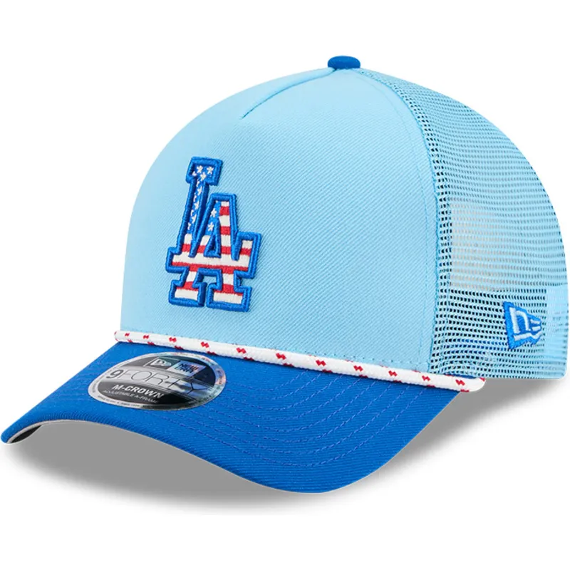 trucker-9forty-m-crown-a-frame-4th-july-los-angeles-dodgers-mlb-new-era trucker-9forty-m-crown-a-frame-4th-july-los-angeles-dodgers-mlb-new-era