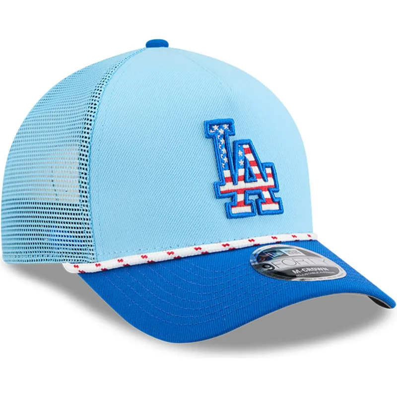 trucker-9forty-m-crown-a-frame-4th-july-los-angeles-dodgers-mlb-new-era trucker-9forty-m-crown-a-frame-4th-july-los-angeles-dodgers-mlb-new-era