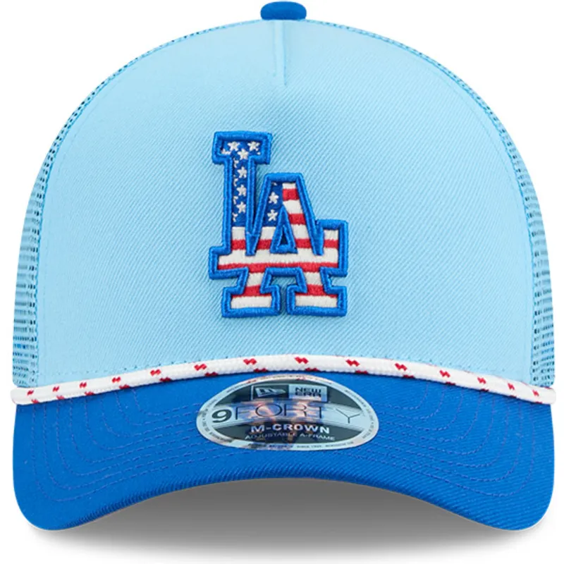 trucker-9forty-m-crown-a-frame-4th-july-los-angeles-dodgers-mlb-new-era trucker-9forty-m-crown-a-frame-4th-july-los-angeles-dodgers-mlb-new-era