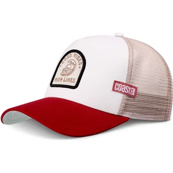 Καπέλα καμπύλη μπεζ snapback High Lines HFT από Coastal