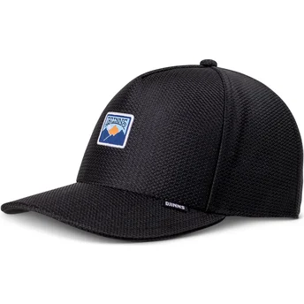 Καπέλα καμπύλη μαύρο snapback Mountain HFT Perfo από Djinns