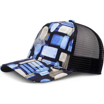 Djinns ShirtFab 1 HFT Blue and Black Trucker Hat