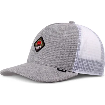 Καπέλα καμπύλη γκρι snapback Mountain HFT Waffle από Djinns