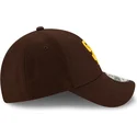 new-era-curved-brim-9forty-the-league-san-diego-padres-mlb-brown-adjustable-cap