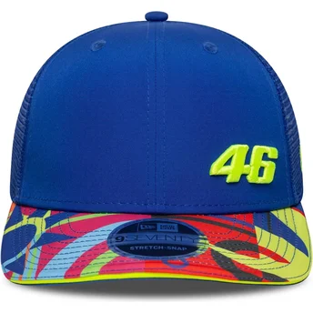 Καπέλα καμπύλη μπλε snapback 9SEVENTY Stretch Snap Lifestyle από Valentino Rossi VR46 MotoGP από New Era