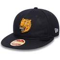 new-era-flat-brim-9fifty-retro-crown-heritage-detroit-tigers-mlb-navy-blue-adjustable-cap