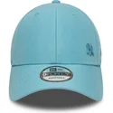 new-era-curved-brim-blue-logo-9forty-tonal-flawless-new-york-yankees-mlb-light-blue-adjustable-cap