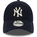 new-era-curved-brim-9forty-borg-new-york-yankees-mlb-navy-blue-adjustable-cap