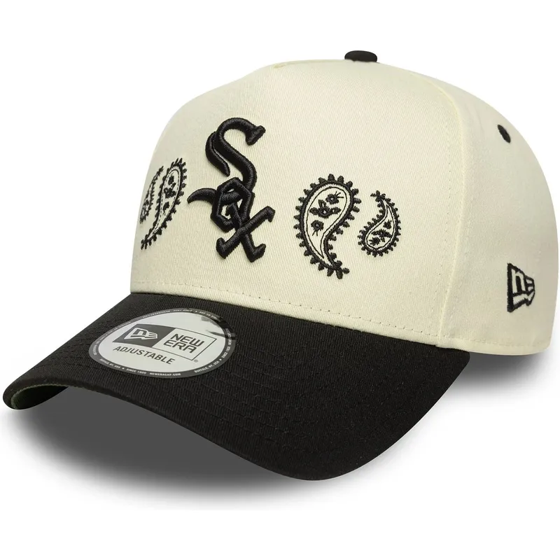 beige-snapback-a-frame-paisley-chicago-white-sox-mlb-new-era beige-snapback-a-frame-paisley-chicago-white-sox-mlb-new-era