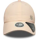 new-era-curved-brim-women-open-back-flawless-new-york-yankees-mlb-pink-adjustable-cap