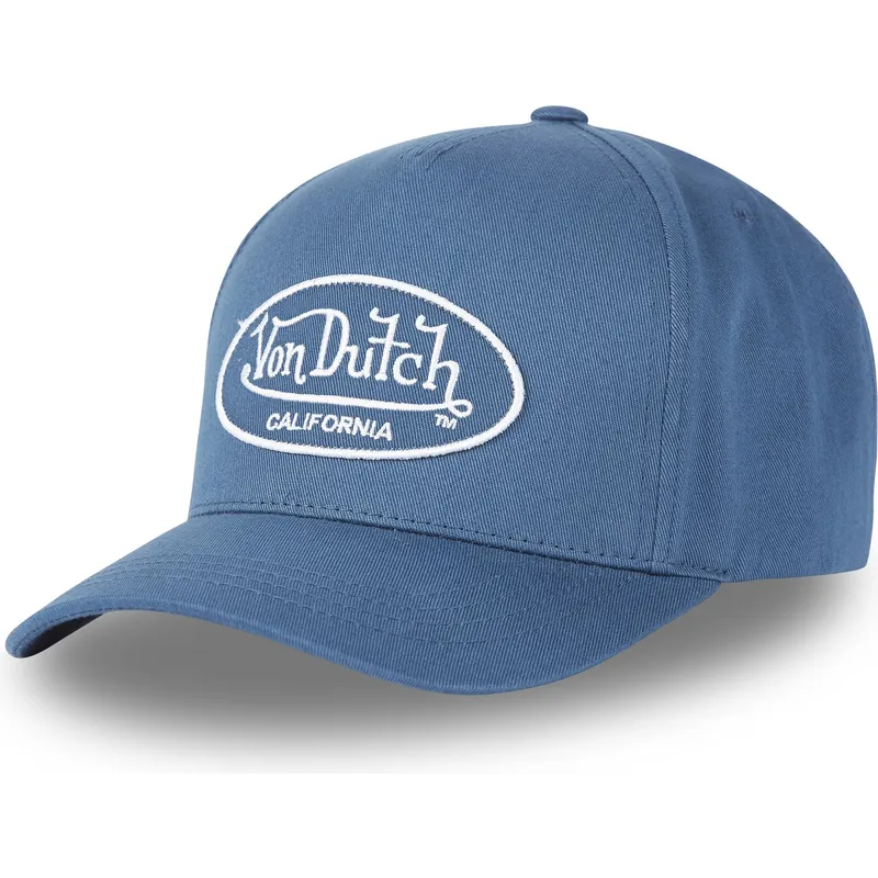 von-dutch-curved-brim-youth-kidlof-c5c-blue-adjustable-cap