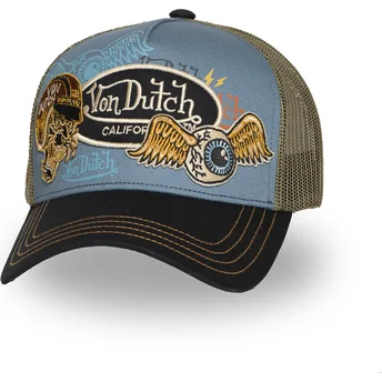 Καπέλα καμπύλη πολύχρωμο snapback PATCHES10 από Von Dutch