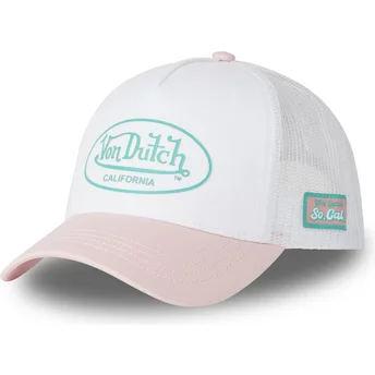 Καπέλα καμπύλη ροζ snapback 3D PI από Von Dutch