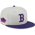 new-era-flat-brim-59fifty-clr-dvlp-boston-red-sox-mlb-beige-and-purple-fitted-cap
