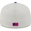 new-era-flat-brim-59fifty-clr-dvlp-detroit-tigers-mlb-beige-and-purple-fitted-cap