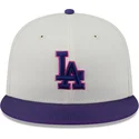 new-era-flat-brim-59fifty-clr-dvlp-los-angeles-dodgers-mlb-beige-and-purple-fitted-cap