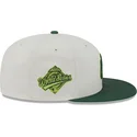 new-era-flat-brim-59fifty-clr-dvlp-new-york-yankees-mlb-beige-and-green-fitted-cap