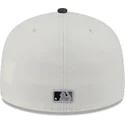 new-era-flat-brim-59fifty-clr-dvlp-new-york-yankees-mlb-beige-and-black-fitted-cap