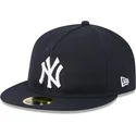 new-era-flat-brim-59fifty-retro-crown-a-frame-easy-new-york-yankees-mlb-navy-blue-fitted-cap