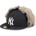 new-era-flat-brim-59fifty-winter-dog-ear-new-york-yankees-mlb-black-fitted-cap