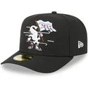 new-era-curved-brim-59fifty-a-frame-cartoon-chicago-white-sox-mlb-black-fitted-cap