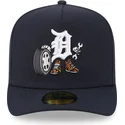 new-era-curved-brim-59fifty-a-frame-cartoon-detroit-tigers-mlb-navy-blue-fitted-cap
