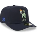 new-era-curved-brim-59fifty-a-frame-cartoon-new-york-yankees-mlb-navy-blue-fitted-cap