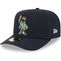 new-era-curved-brim-59fifty-a-frame-cartoon-new-york-yankees-mlb-navy-blue-fitted-cap