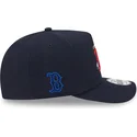 new-era-curved-brim-9fifty-a-frame-cartoon-boston-red-sox-mlb-navy-blue-snapback-cap