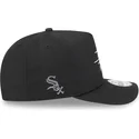 new-era-curved-brim-9fifty-a-frame-cartoon-chicago-white-sox-mlb-black-snapback-cap