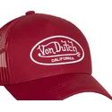 von-dutch-lof-b38-red-adjustable-trucker-hat