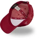 von-dutch-lof-b38-red-adjustable-trucker-hat