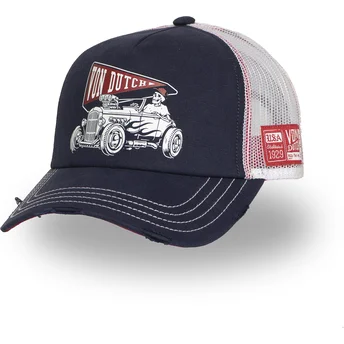 Καπέλα καμπύλη ναυτικό μπλε snapback CREW26 από Von Dutch