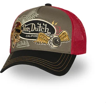 Καπέλα καμπύλη πολύχρωμο snapback PATCHES09 από Von Dutch