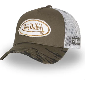 Καπέλα καμπύλη πράσινο snapback KAM K από Von Dutch