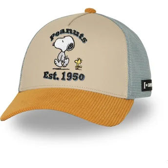 Καπέλα καμπύλη πολύχρωμο snapback PEA6 SNO Snoopy και Emilio Φιστίκια από Capslab