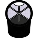 capslab-purple-smurf-smu-craz-the-smurfs-black-and-purple-trucker-hat