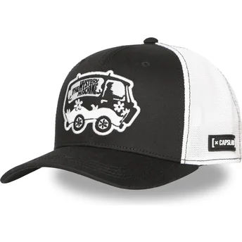 Καπέλα καμπύλη μαύρο snapback SD3 VAN The Mystery Machine Scooby-Doo από Capslab