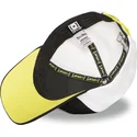 capslab-rick-sanchez-rem6-glo-rick-and-morty-black-and-white-trucker-hat