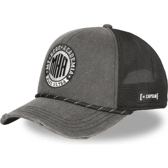 Καπέλα καμπύλη γκρι snapback Plus Ultra MHA2 LMH My Hero Academia από Capslab