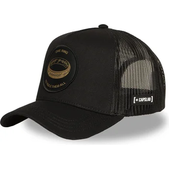 Καπέλα καμπύλη μαύρο snapback LOTR RIN2 Μοναδικό Δαχτυλίδι Ο Άρχοντας των Δαχτυλιδιών από Capslab