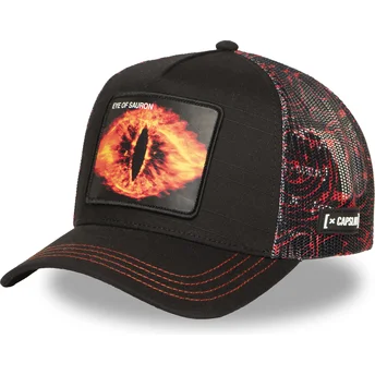 Capslab Sauron LOTR EYE The Lord of the Rings Black and Red Trucker Hat