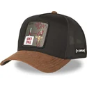 capslab-wile-e-coyote-loo12-wi2-looney-tunes-black-and-brown-trucker-hat