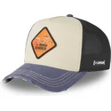 capslab-road-runner-loo12-roa-looney-tunes-multicolor-trucker-hat