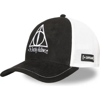 Καπέλα καμπύλη μαύρο snapback Τα Κειμήλια του Θανάτου Harry Potter από Capslab