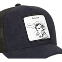 capslab-gaston-lagaffe-glg2-gbd-navy-blue-and-black-trucker-hat