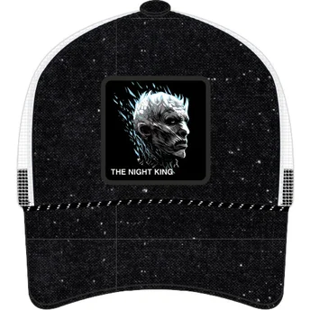 Capslab The Night King GOT NIG Game of Thrones Black and White Trucker Hat